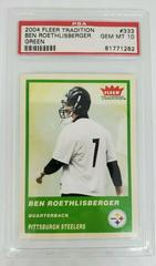 Ben Roethlisberger [Green] #333 Football Cards 2004 Fleer Tradition Prices