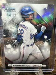 Anthony Gutierrez [Refractor] #BSP-87 Baseball Cards 2023 Bowman Sterling Prices