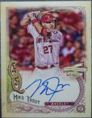 Mike Trout #GQA-MT Baseball Cards 2017 Topps Gypsy Queen Autographs Prices