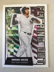 aaron hicks Baseball Cards 2020 Topps Big League Flipping Out Prices