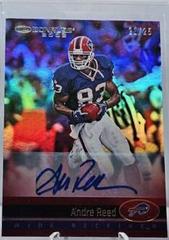 Andre Reed [Autograph] Football Cards 2022 Panini Donruss Retro 2002 Prices