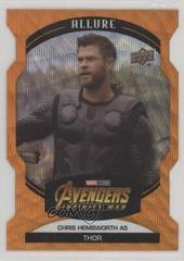 Chris Hemsworth as Thor [Orange Die Cut] #75 Marvel 2022 Allure Prices