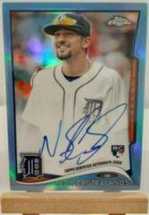 Nick Castellanos [Autograph Blue Refractor] #4 Baseball Cards 2014 Topps Chrome Prices