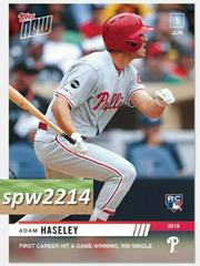 Adam Haseley #337 Baseball Cards 2019 Topps Now Prices
