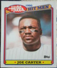 Joe Carter Baseball Cards 1990 Topps Hills Hit Men Prices
