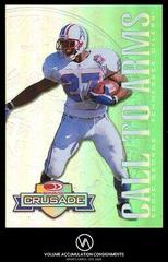Eddie George [Green] Football Cards 1998 Leaf Rookies & Stars Crusade Prices