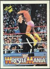 Macho Man' Randy Savage, One Man Gang #54 Wrestling Cards 1990 Classic WWF The History of Wrestlemania Prices