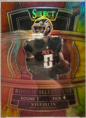 Kyle Pitts [Tie Dye] #RS-6 Football Cards 2021 Panini Select Rookie Selections Prices