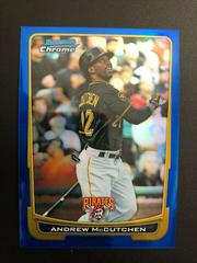 Andrew McCutchen [Blue Refractor] #180 Baseball Cards 2012 Bowman Chrome Prices