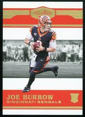 Joe Burrow #159 Football Cards 2020 Panini Plates & Patches Prices