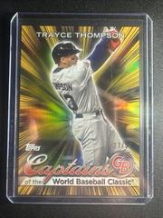 Trayce Thompson [Gold Rainbow] #CC-9 Baseball Cards 2023 Topps World Captains of the Classic Prices
