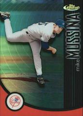 Mike Mussina [Refractor] #91 Baseball Cards 2001 Finest Prices