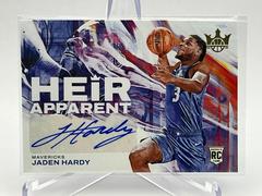 Jaden Hardy #HA-JHM Basketball Cards 2022 Panini Court Kings Heir Apparent Prices