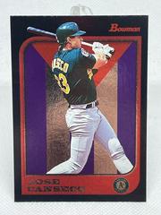Jose Canseco Baseball Cards 1997 Bowman International Prices