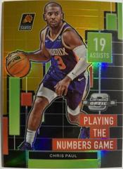 Chris Paul [Gold] #22 Basketball Cards 2022 Panini Contenders Optic Playing the Numbers Game Prices
