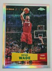 Dwyane Wade [1957 Refractor] #3 Basketball Cards 2007 Topps Chrome Prices