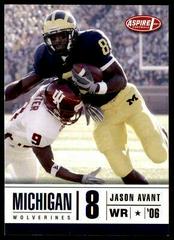 Jason Avant Football Cards 2006 Sage Aspire Prices
