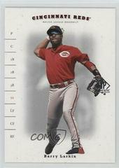 Barry Larkin #86 Baseball Cards 2001 SP Authentic Prices