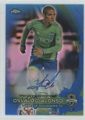 Osvaldo Alonso [Autograph Refractor] #76 Soccer Cards 2014 Topps Chrome MLS Prices