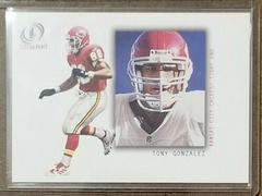 Tony Gonzalez #87 Football Cards 2001 Fleer Legacy Prices