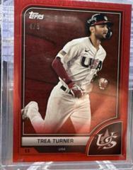 Trea Turner [Red Hot] #98 Baseball Cards 2023 Topps World Classic Prices