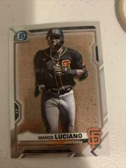 Marco Luciano Baseball Cards 2021 Bowman Chrome Prospects Prices
