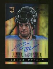 Jimmy Garoppolo [Extra Points Black Autograph] #252 Football Cards 2014 Panini Prestige Prices