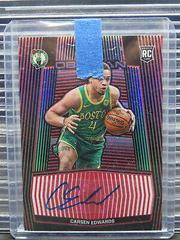 Carsen Edwards [Electric Etch Red] Basketball Cards 2019 Panini Obsidian Rookie Autographs Prices