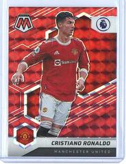 Cristiano Ronaldo [Red Mosaic] #142 Soccer Cards 2021 Panini Mosaic Premier League Prices