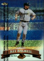 Jeff Bagwell [Refractor] Baseball Cards 1998 Finest Prices