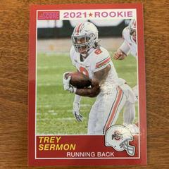 Trey Sermon #55 Football Cards 2021 Panini Chronicles Draft Picks Score Retro Prices