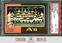 A's Team [Alvin Dark, Mgr.] #561 Baseball Cards 1975 Topps Prices