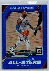 LeBron James [Blue] #15 Basketball Cards 2017 Panini Donruss Optic All-Stars Prices