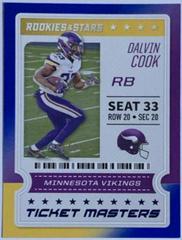 Dalvin Cook #14 Football Cards 2020 Panini Rookies & Stars Ticket Masters Prices