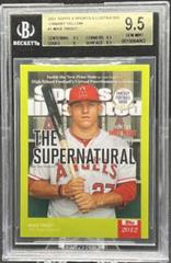 Mike Trout [Canary Yellow] Baseball Cards 2021 Topps X Sports Illustrated Prices