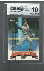 Omar Vizquel [Refractor] Baseball Cards 1998 Finest Prices