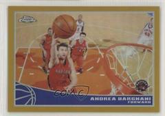 Andrea Bargnani Gold Refractor #89 Basketball Cards 2009 Topps Chrome Prices