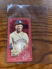 Jose Altuve [Mini Red] Baseball Cards 2019 Topps Allen & Ginter X Prices