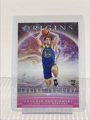 Brandin Podziemski [Pink] #15 Basketball Cards 2023 Panini Origins Taking the Leap Prices