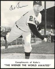 Dick Donovan Baseball Cards 1962 Kahn's Wieners Prices