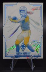Justin Herbert [White Shimmer] #CON-5 Football Cards 2023 Panini Phoenix Contours Prices