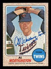 Al Worthington [Red Ink] Baseball Cards 2017 Topps Heritage Real One Autographs Prices