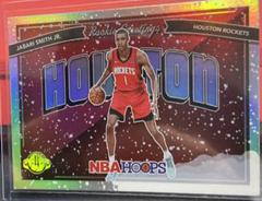 Jabari Smith Jr. [Winter Holo] Basketball Cards 2022 Panini Hoops Rookie Greetings Prices