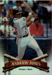 Andruw Jones [Refractor] #2 Baseball Cards 1998 Finest Prices