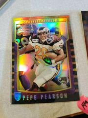 Pepe Pearson [Refractor] Football Cards 2000 Bowman Chrome Prices