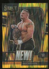 Bron Breakker [Gold Flash] Wrestling Cards 2023 Panini Select WWE And NEW Prices