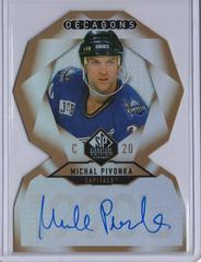 Michal Pivonka [Gold Autograph] Hockey Cards 2020 SP Signature Edition Legends Decagons Prices