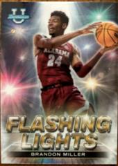 Brandon Miller #FL-18 Basketball Cards 2022 Bowman University Best Flashing Lights Prices