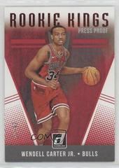 Wendell Carter Jr. [Press Proof Red] #1 Basketball Cards 2018 Panini Donruss Rookie Kings Prices