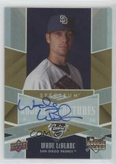 Wade Leblanc [Autograph] #117 Baseball Cards 2009 Upper Deck Spectrum Prices